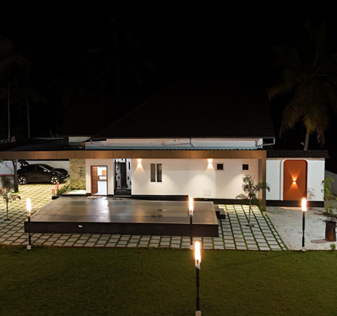 Open-air wedding venue Kochi